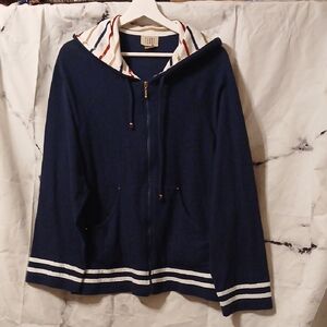 Teddi hooded jacket XL 🩵🩵🩵🩵